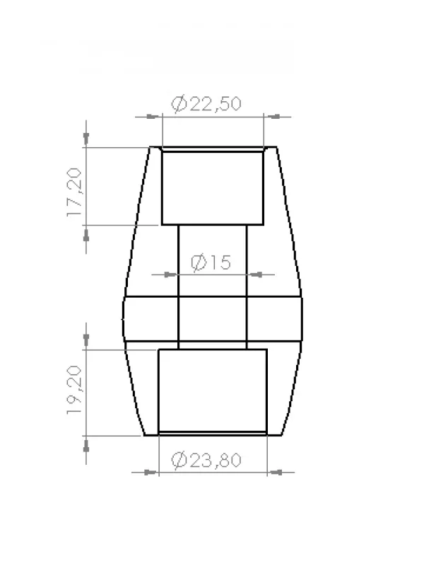 Βαρελάκι κλαρίνου OVAL